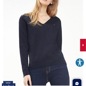 Tommy Hilfiger Women's Navy Sweater